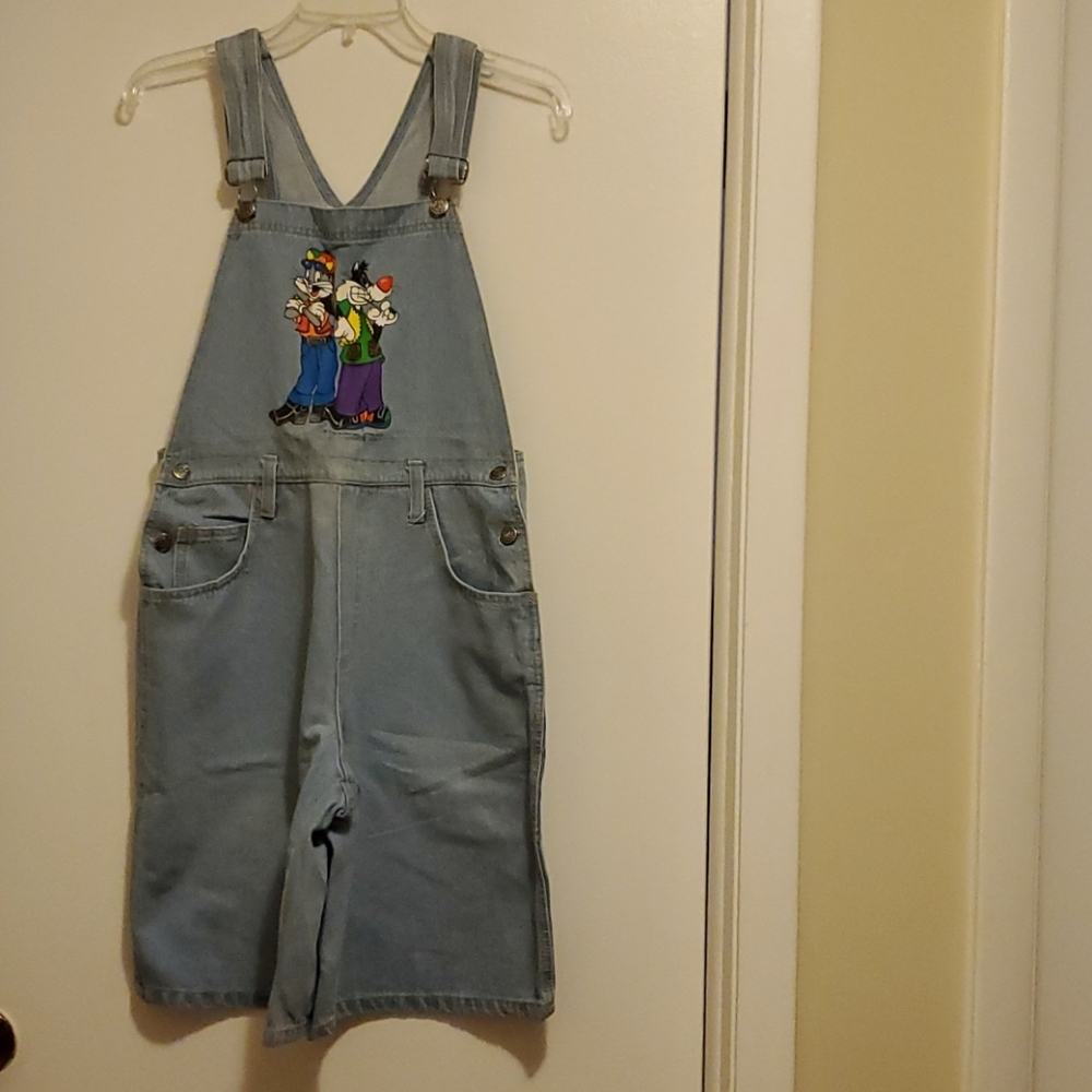 Vintage Bugs Bunny and Sylvester Shortalls